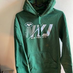 Damaged Jets Color Bleach hoodie